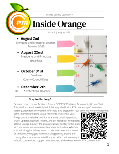 August 2025 Newsletter 